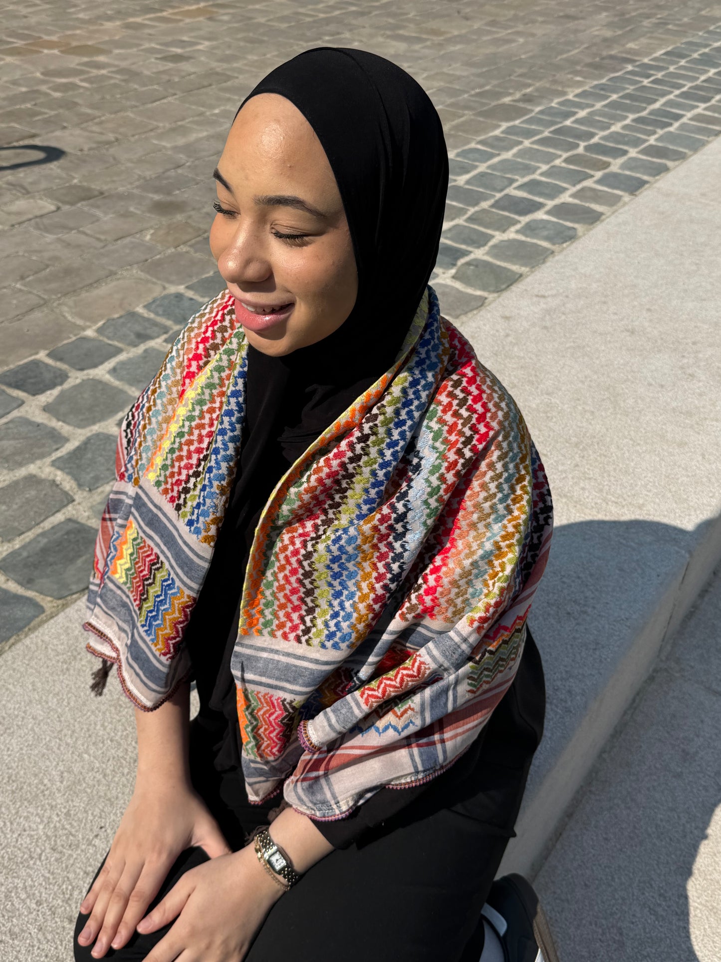 Keffiyeh orange