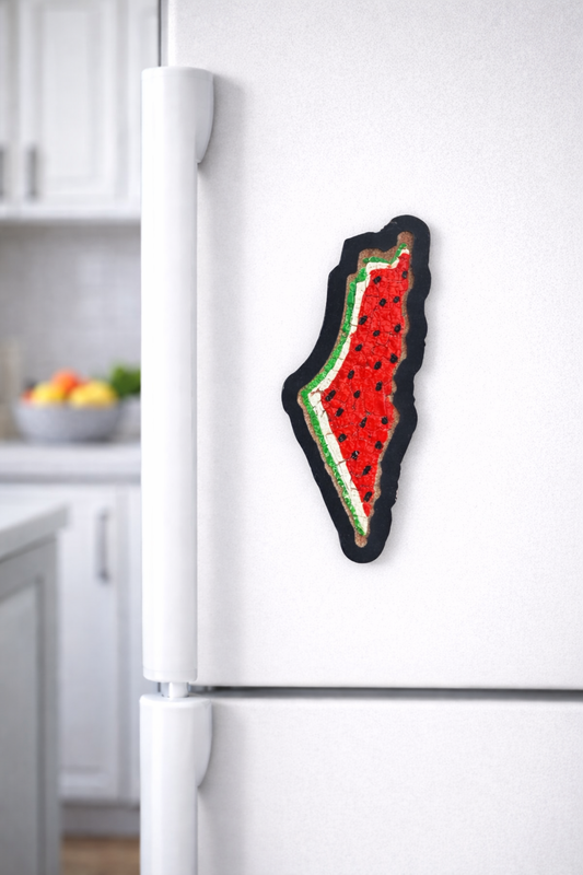 Magnet mosaïque pastèque