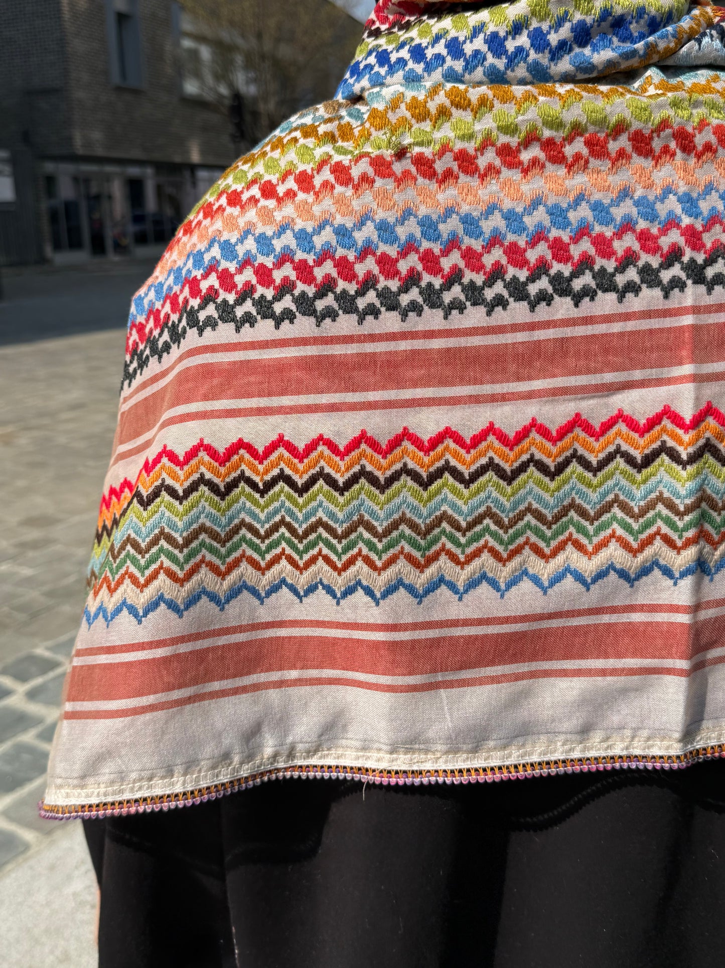 Keffiyeh orange