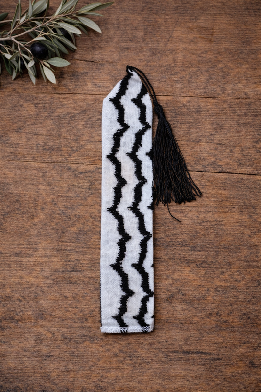 Marque-pages Keffiyeh blanc