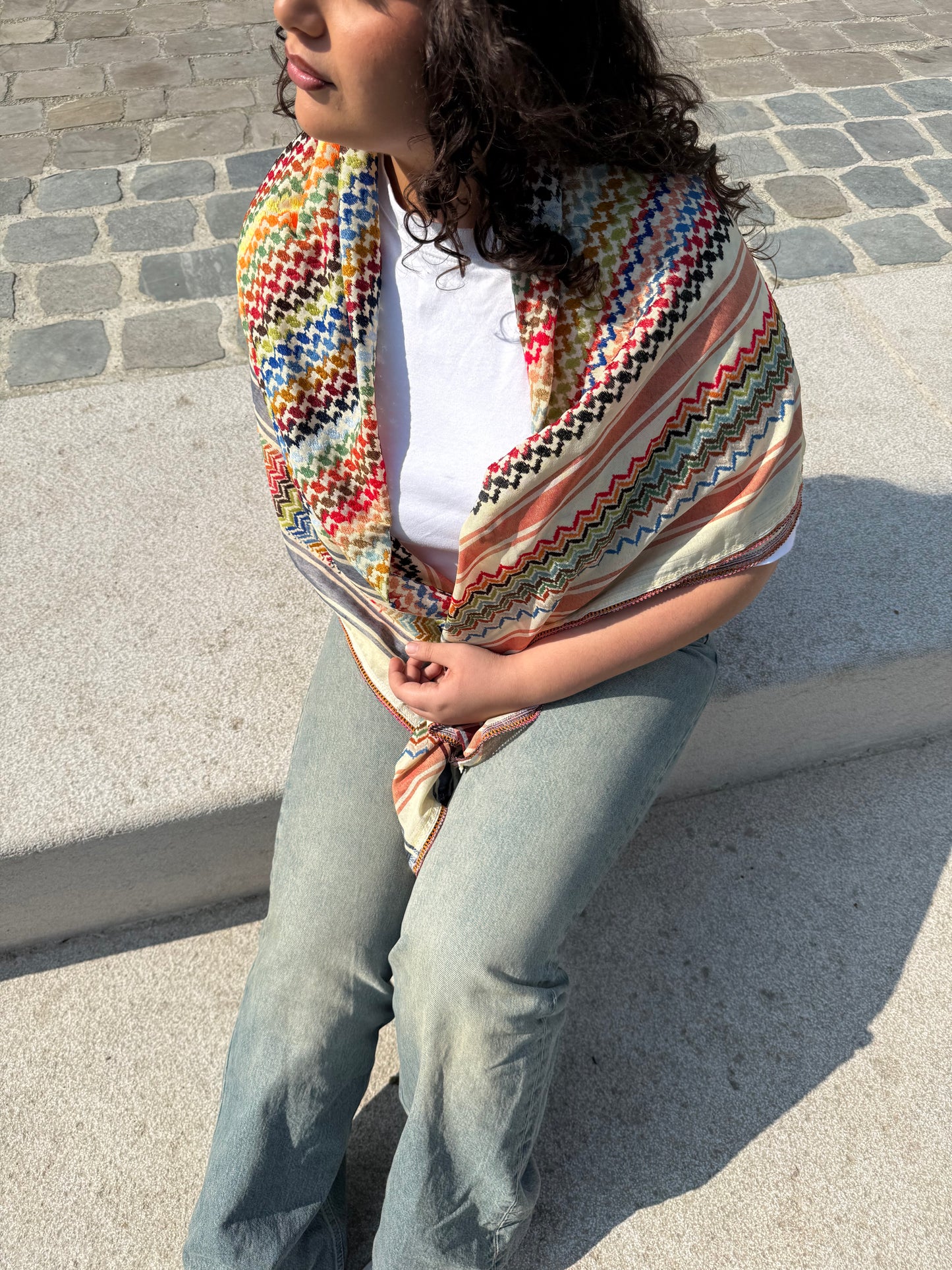 Keffiyeh jaune