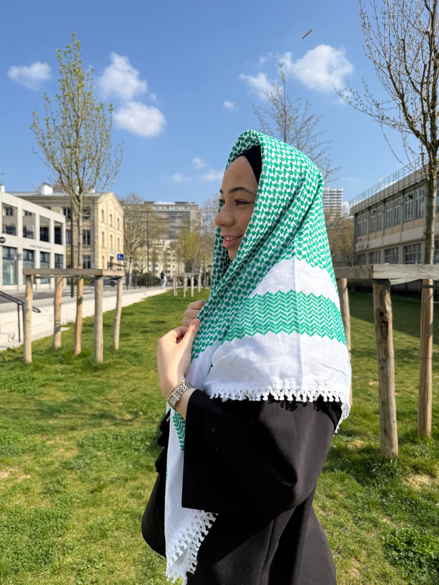 Keffiyeh vert