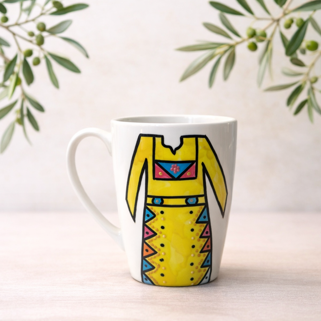 Mug Thob jaune en céramique