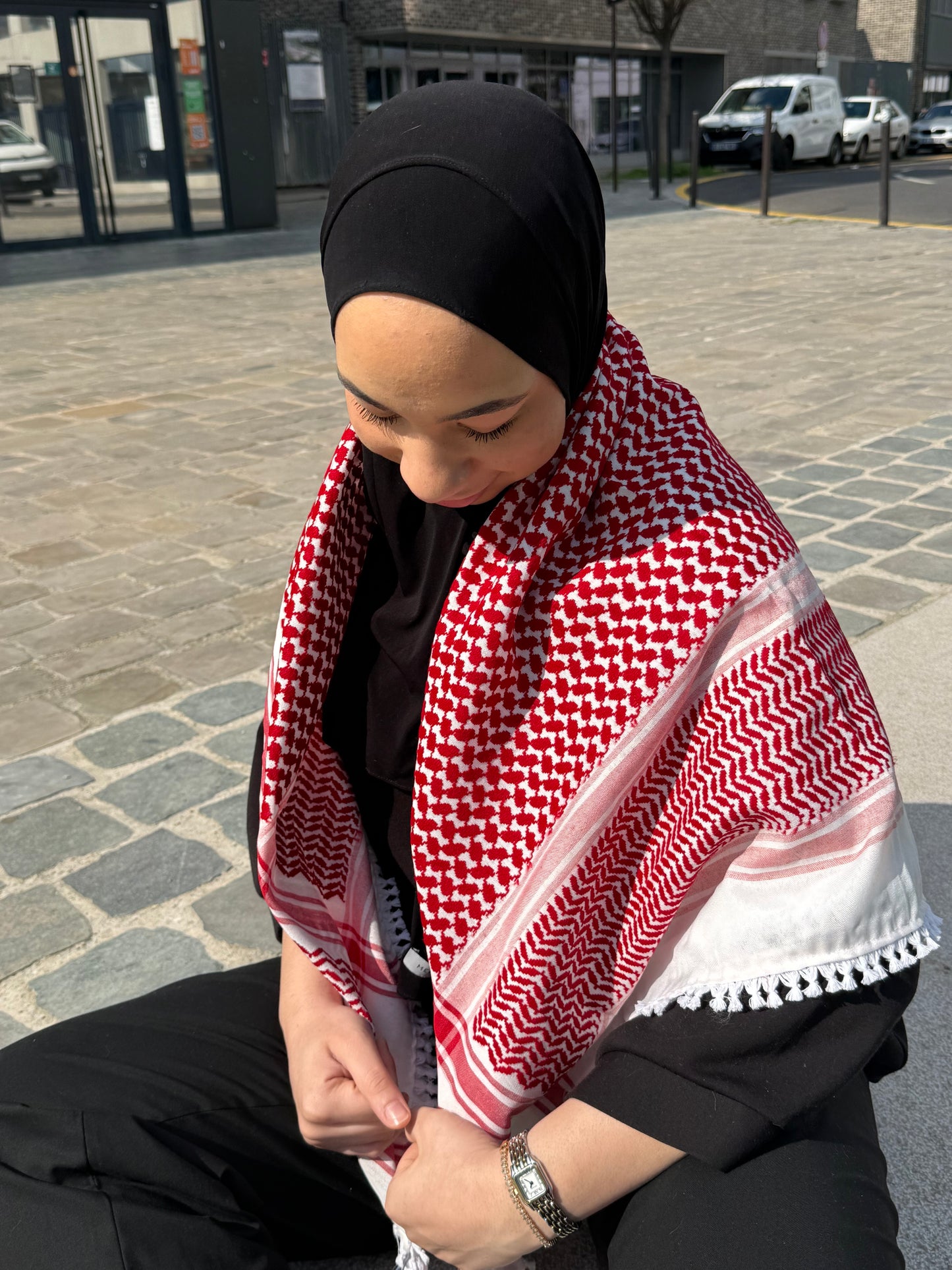 Keffiyeh rouge