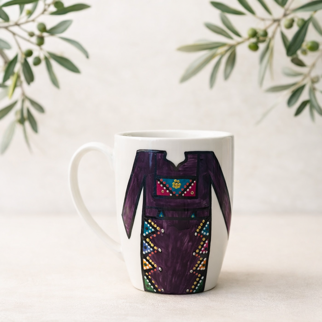 Mug Thob violet en céramique