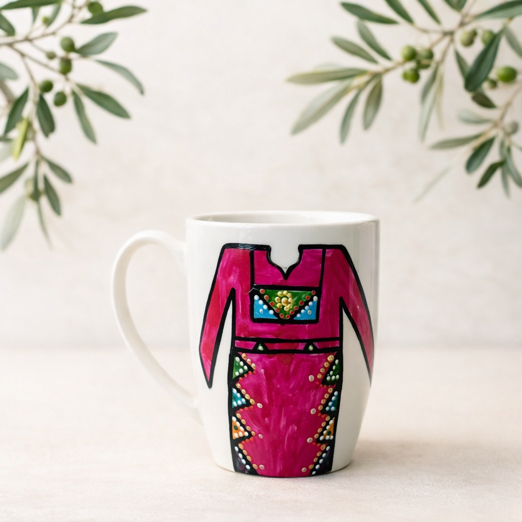Mug Thob rose en céramique