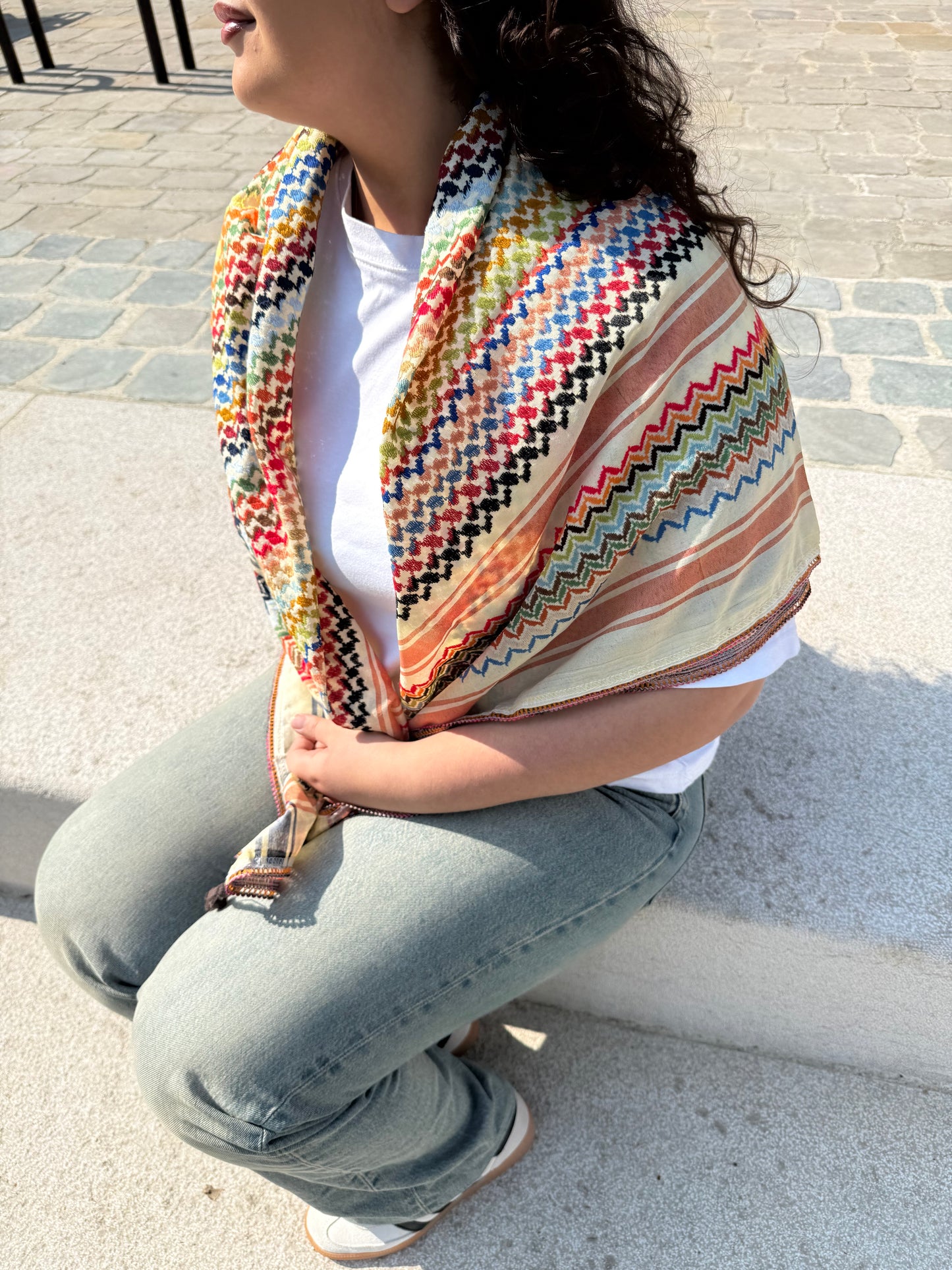 Keffiyeh jaune