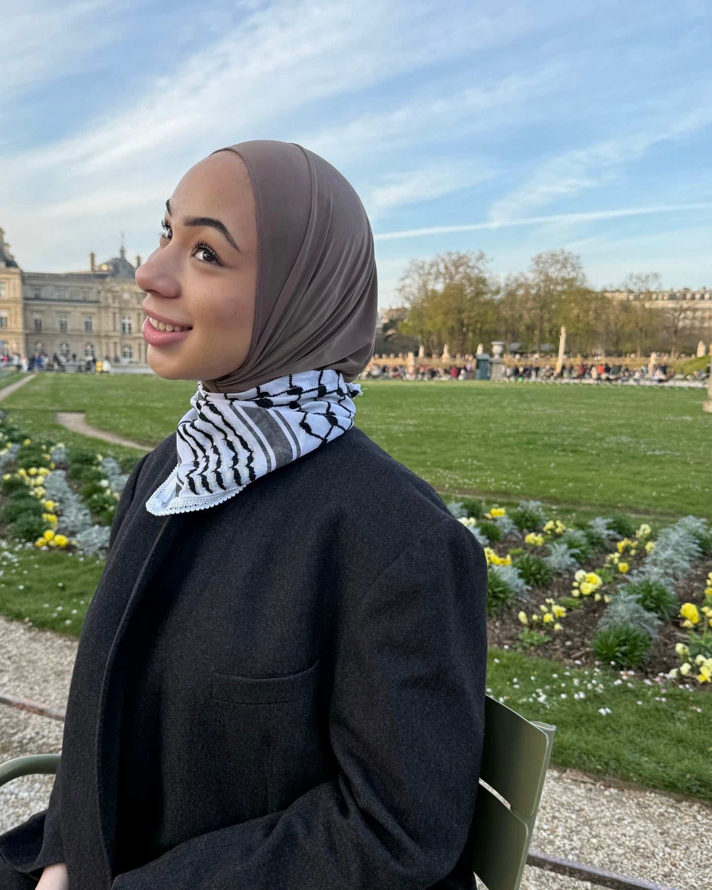 Bandana Keffiyeh blanc